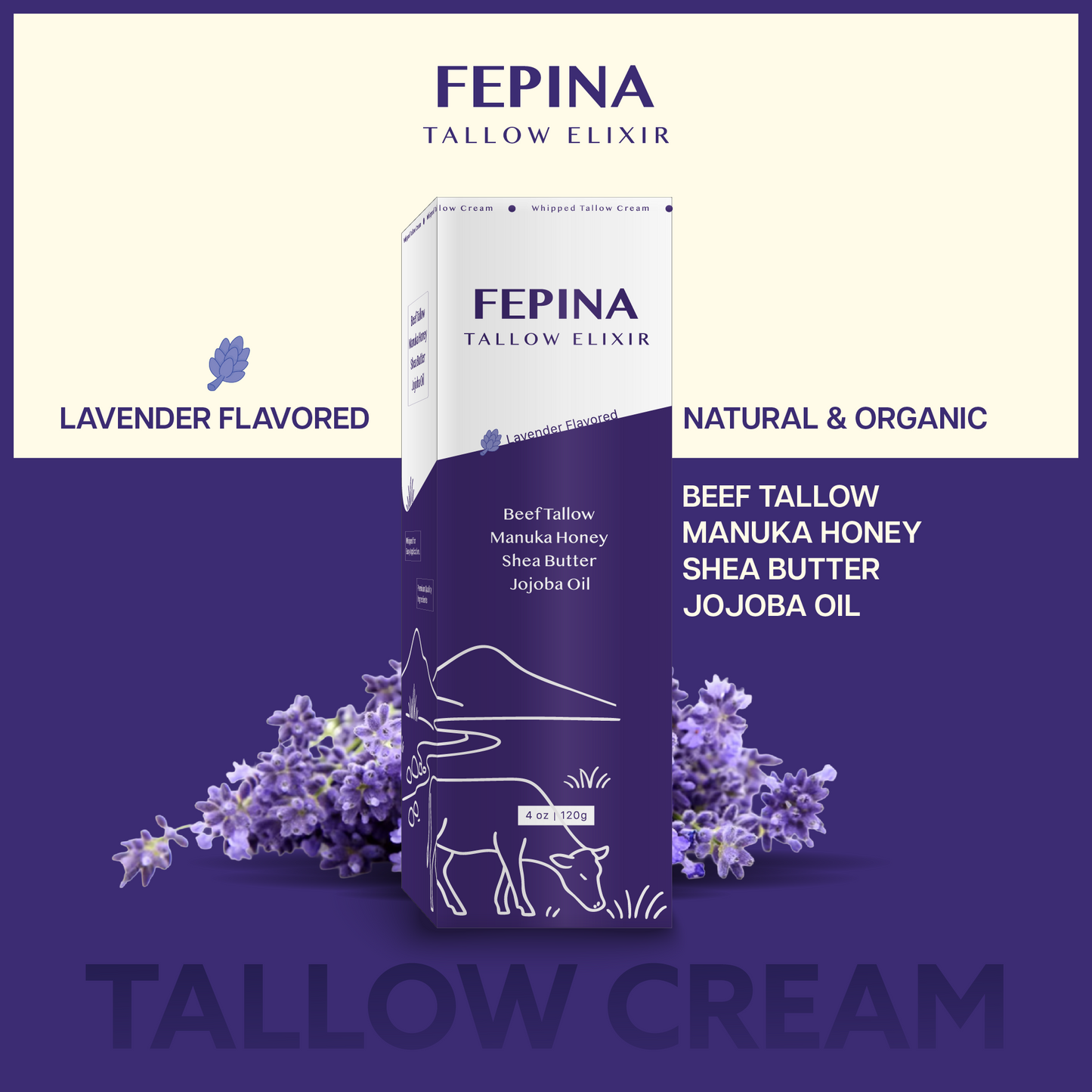 Whipped Beef Tallow Cream